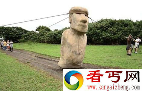 复活岛石像运输之谜 巨石像是如何行走的