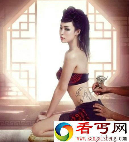 古代恐怖到发指的割皮刺青