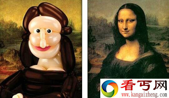 气球也可作画!美国艺术家用气球创作出名画复制品