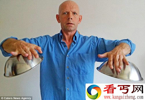 盘点世界各地男子特异功能 能靠念力吸起金属物