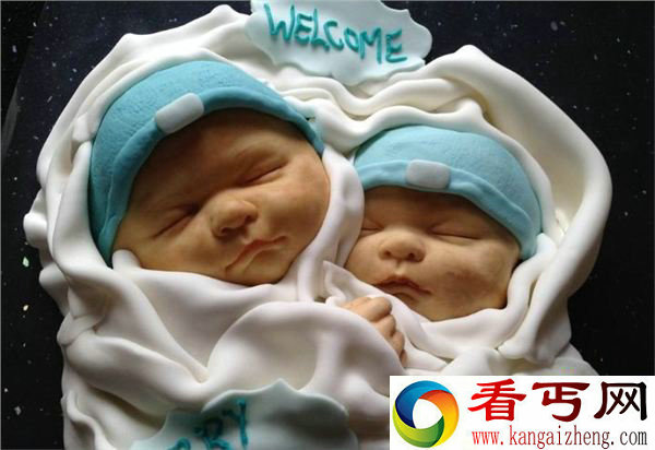 逼真可爱的婴儿蛋糕 你忍心下口吗