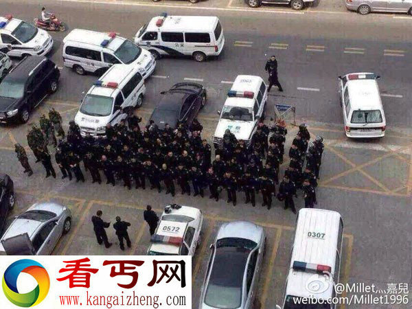 现场直拍广东湛江逾千警力清剿毒村