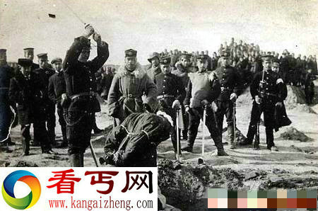 清朝老照片被斩首的义和团民无人收尸