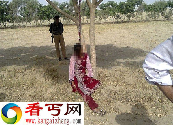 巴基斯坦20岁女子残忍遭轮奸后吊死在树上