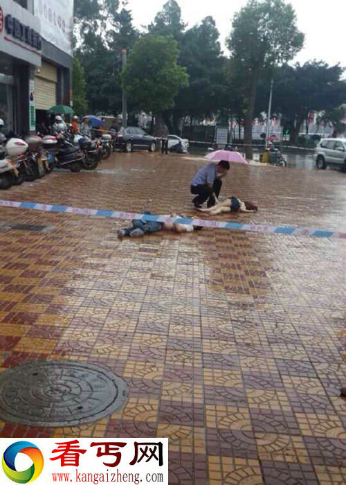 网络现场图片安溪一男女牵手跳楼双亡 称来世再做夫妻