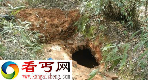 实拍中国各地触目惊心的盗墓现场 尸骨凌乱