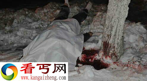 雪堆惊现冻僵女尸 救援时尸下竟传出婴儿哭声(现场组图)