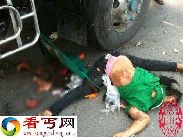 泰国合艾女孩上学路上被货车碾压头部致死