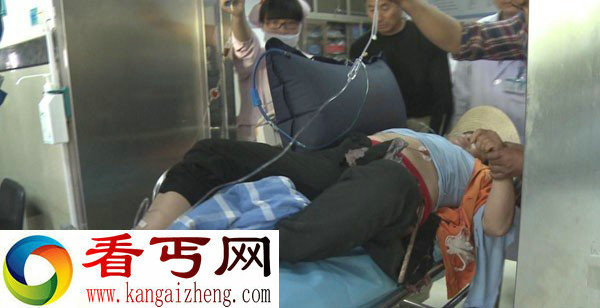 女工失足高空坠落 被钢筋穿身而过(抢