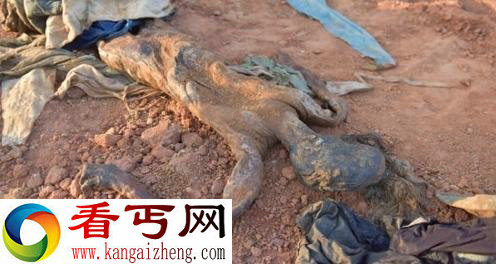 工人施工现场挖出一具女干尸 两腿之间暗藏玄机