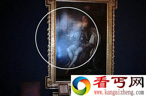 爱丁堡展馆画上的影子