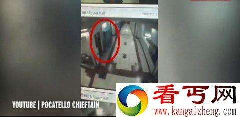美国高中出现超自然现象 半透明人在走廊来回飘动