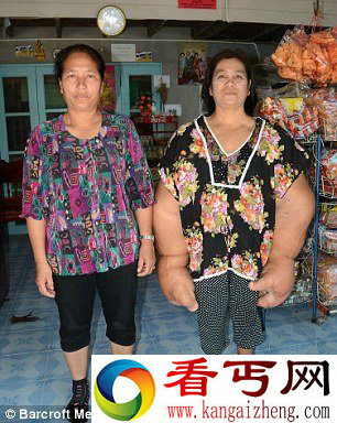 震惊！泰国妇女拥有世界上最大的手
