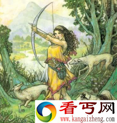 古希腊月亮之神阿尔忒弥斯