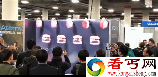 最新3D全息投影技术 为可口可乐麦当劳服务