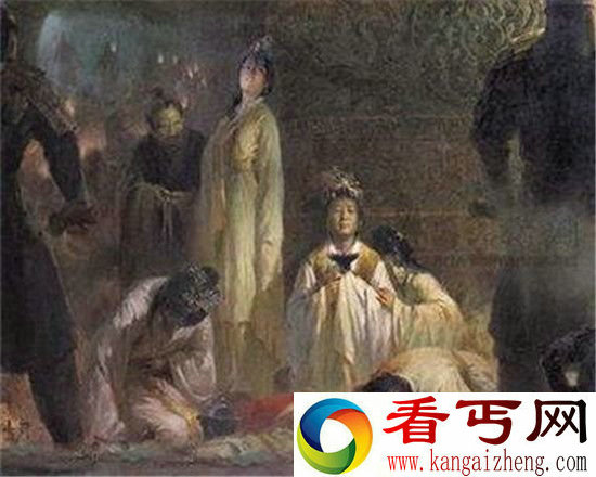 秦始皇陵殉葬坑 活人殉葬女性尸骨堆成山