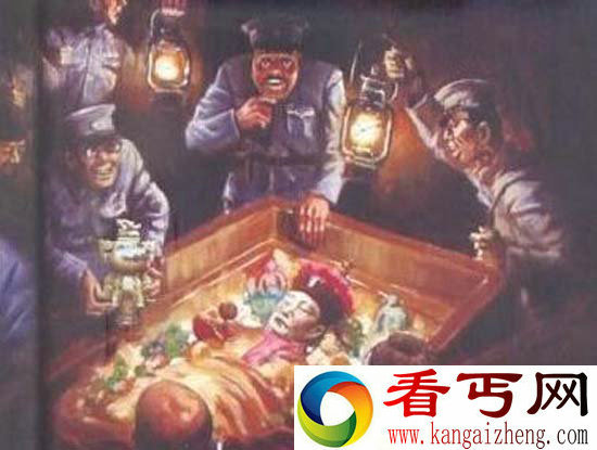慈禧太后陪葬财宝