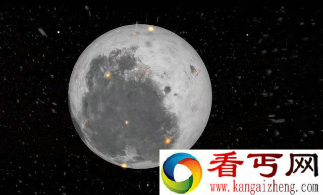 月球的演变，没想到我们常看到月亮以前居然长这样！