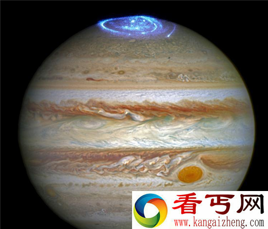 哈勃望远镜捕捉到木星极光 外星人在向人类发出讯号