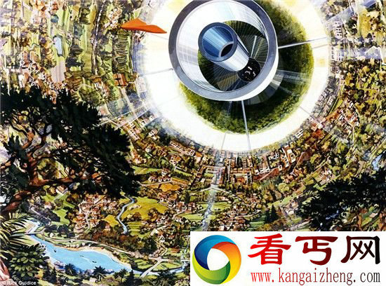 2100年建成!未来太空殖民地可容纳10万人!