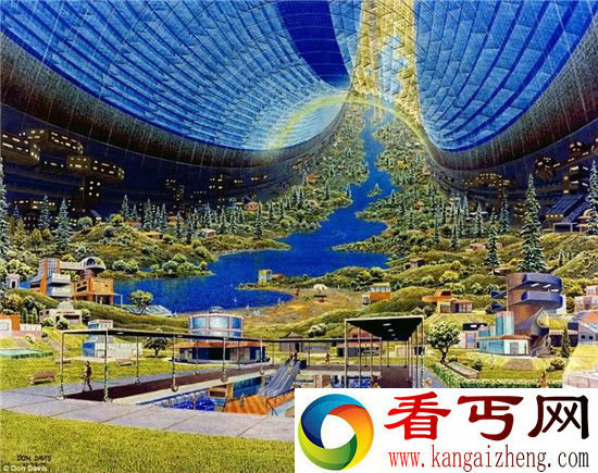 2100年建成!未来太空殖民地可容纳10万人!