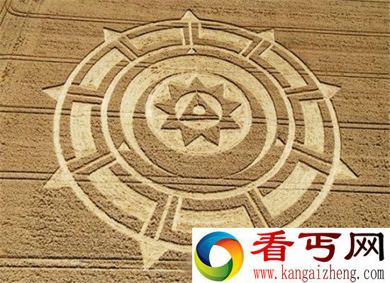 外星人遗留麦田怪圈 是为让人们制作UFO？