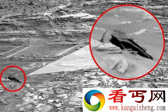 火星南极惊现罕见外星人巨船 它们在这