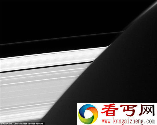 土卫一似与土星环相撞 太空发生事故?