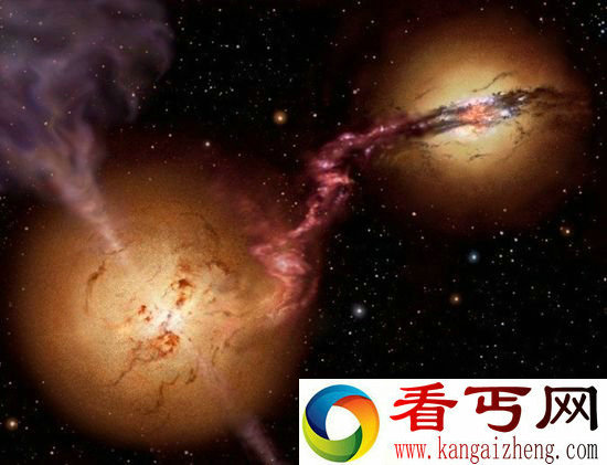两个黑洞相撞竟然会这样 宇宙惊天一幕!