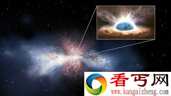 超巨型黑洞吃掉星星 这张照片你一定没见过