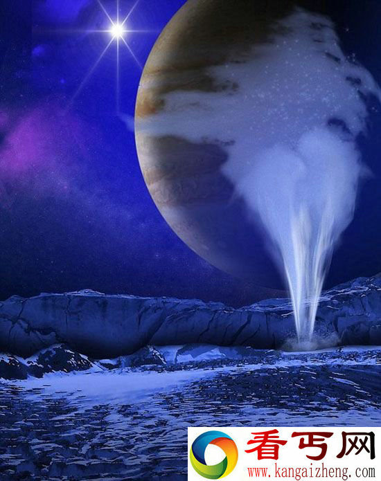 震惊NASA！木卫二或存在生命 喷出巨型水柱