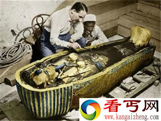 图坦卡蒙墓惊现神秘门法老诅咒大曝光