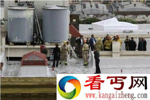 警方在水箱内发现蓝可儿尸体