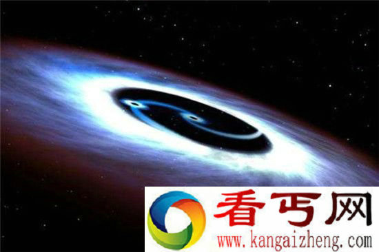 宇宙“双黑洞系统”被发现 黑洞相互吸引缠绕