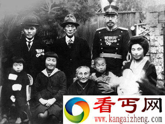 石井四郎全家在哈尔滨合影