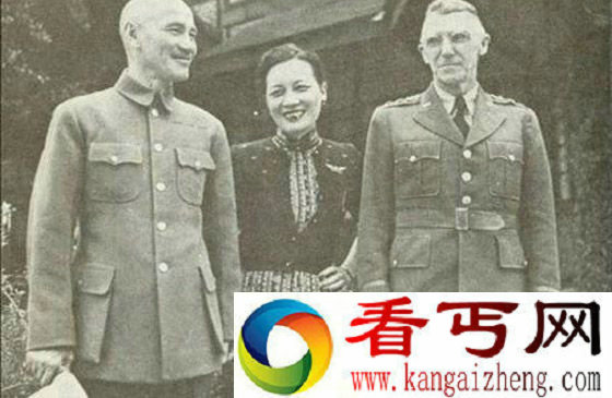 蒋介石、宋美龄与史迪威