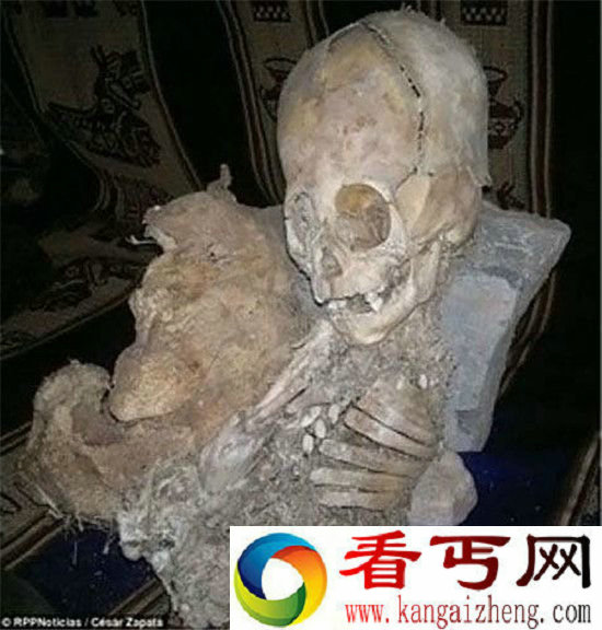 秘鲁发现诡异的巨头干尸 或是远古人类变异
