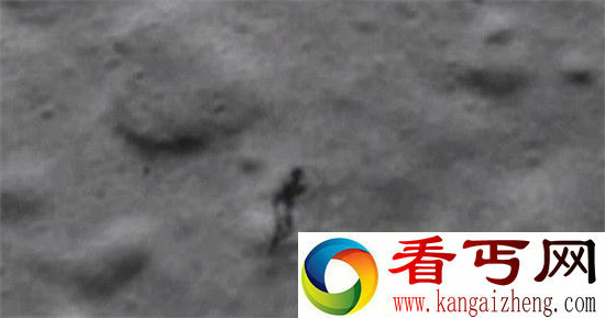月球发现可疑人影 疑似外星物种