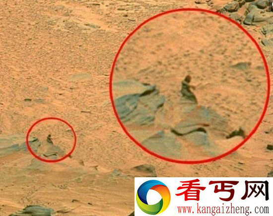 火星惊现外星人坠毁UFO!十大火星神秘物盘点