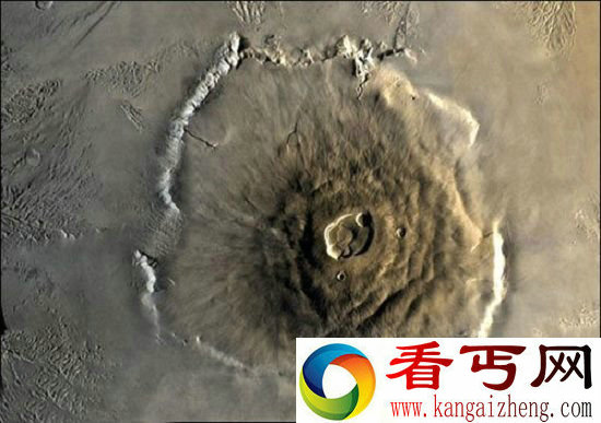 外星人就在太阳系?藏身火星最大火山