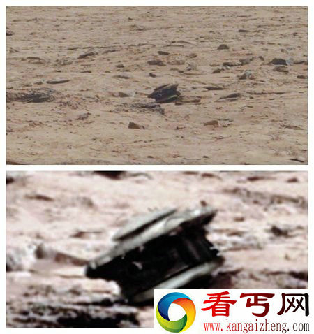 火星惊现神秘无人机 或为外星人遗弃