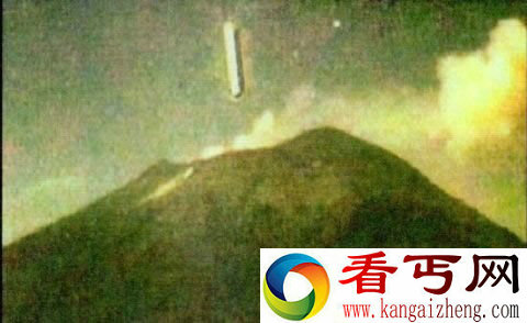 墨西哥神秘坠落物 活火山口藏UFO基地