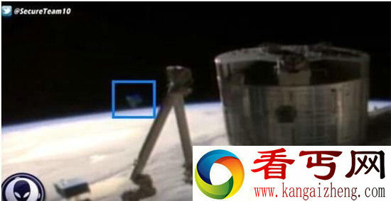 NASA直播惊现不明物体 是外星人传递讯息？