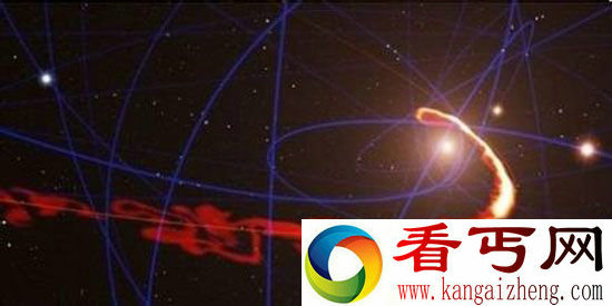 银河系中心黑洞吹出巨大气泡 外星人就在那里