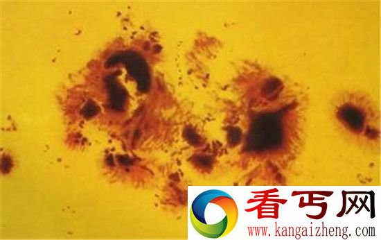 最清晰太阳黑子!直径超过地球