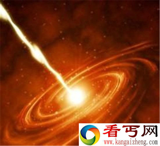 类星体喷流似激光 竟高达10万亿摄氏度!