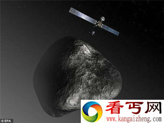 探测器探测到“变色龙”彗星 亮度改变幅度达三成