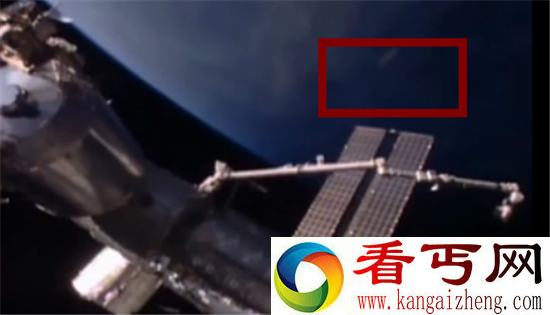 NASA泄密不明飞行物 国际空间站惊现半透明UFO