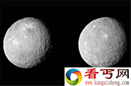 谷神星发现了白色亮斑可能存在水!