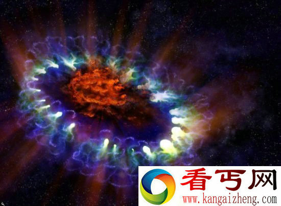 !恒星死亡壮丽景象 场面史无前列